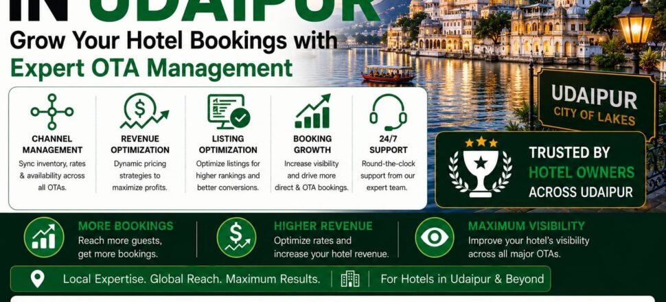 OTA Management Company In Udaipur OTA Management Company In Udaipur